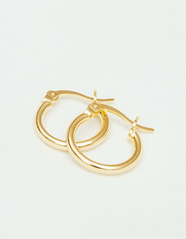 ARGOLLITA PLAIN 1.3CM GOLD - Nathalie Bird