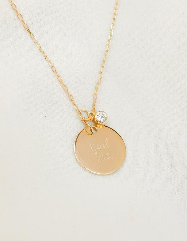Collar Circle Classic Shine - Nathalie Bird