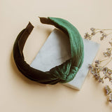 Diadema Knot Verde - Nathalie Bird