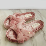 PANTUFLAS BOW ROSADAS - Nathalie Bird